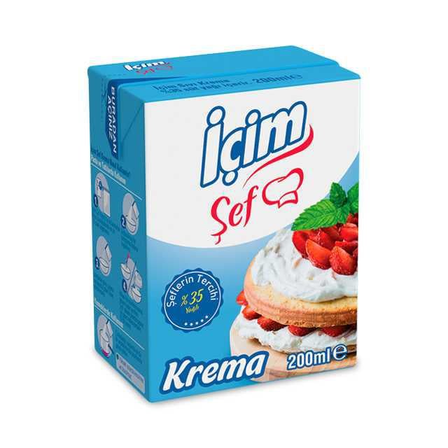 İçim Şef Krema 200 ml