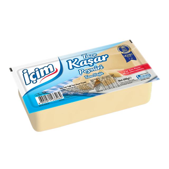 İçim T.Yağlı Kaşar 600 gr