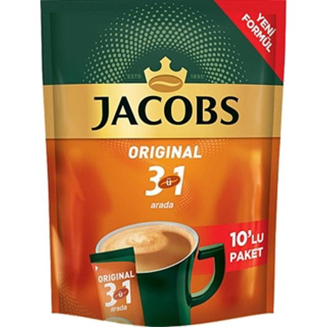 Jacobs 3 in 1 Orjinal 10 lu