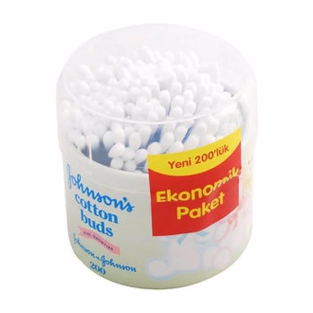 Johnsons Baby Kulak Çubuğu 200Lü