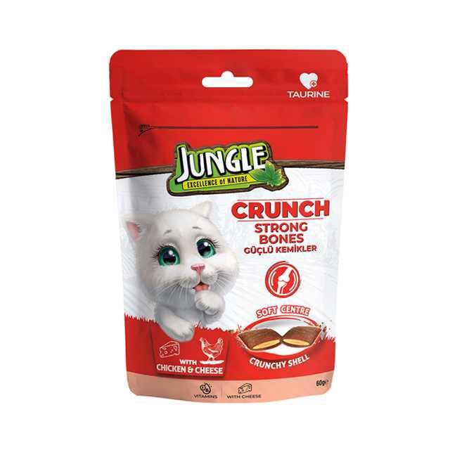 Jungle Kedi Crunch Güçlü Kemikler 60gr