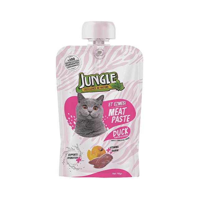 Jungle Kedi Ezme Mama Ördekli 90gr