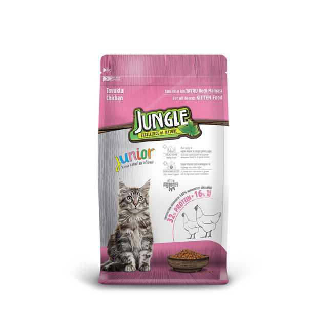 Jungle Yavru Kedi Maması Tavuklu 500 gr