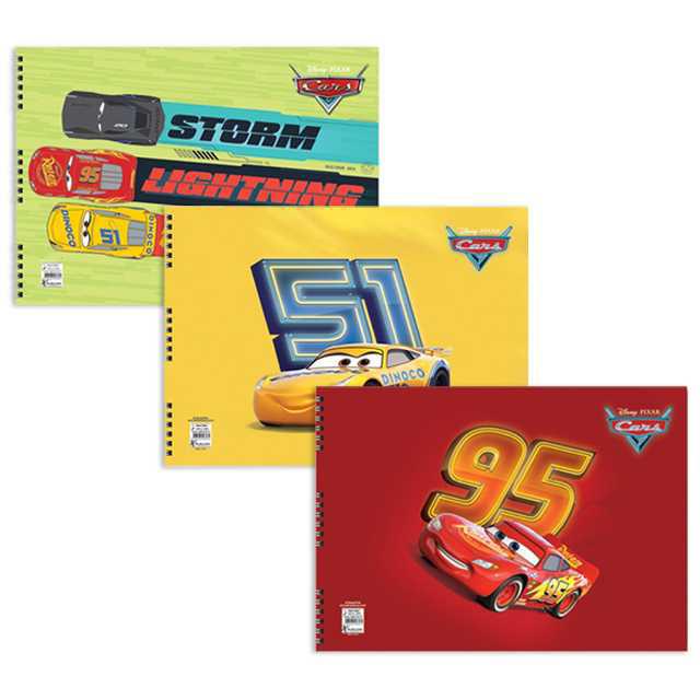 K.Color 25X35 15Yp Cars Sprl Resim Defteri