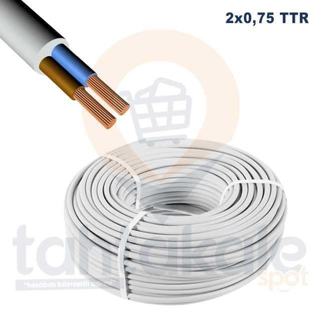 Kablo 2X0.75 Ttr