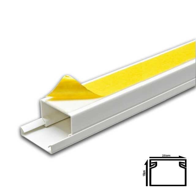 Kablo Kanalı 25x16 2mt Yapışkanlı