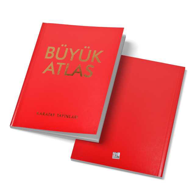 Karatay Büyük Atlas (Dünya Atlası) Ciltli
