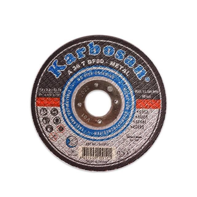 Karbosan 115X3X22 Düz Metal Kesici