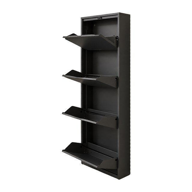 KASER 9015 ANTRASIT 4lu  KILITLI METAL AYAKKABILIK