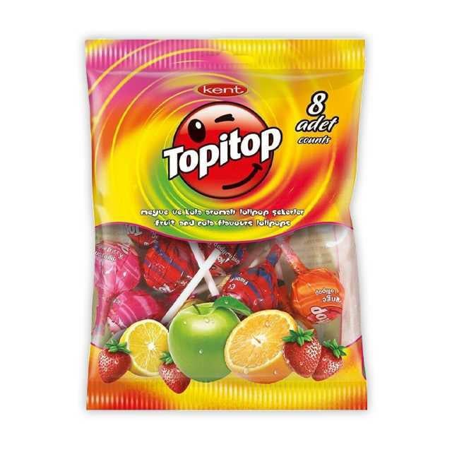 Kent Topitop Meyveli 8li 88gr Pst