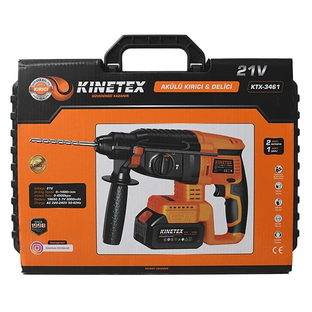 KINETEX 3461 21V CIFT AKULU HILTI