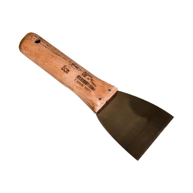 Kitan 801 8cm Ağaç Saplı Spatula