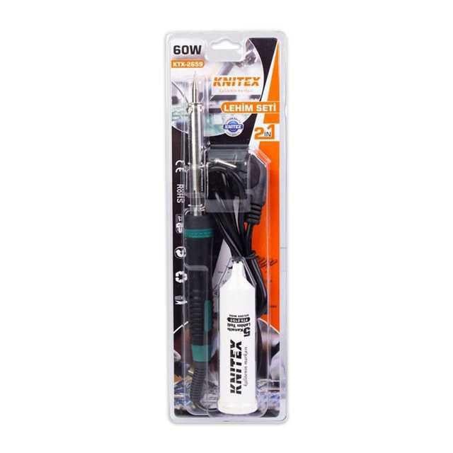 Knıtex 2659 Kalem Havya Seti 60  W