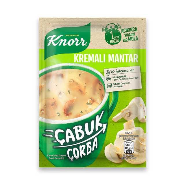 Knorr Çabuk Çorba Mantar 19gr