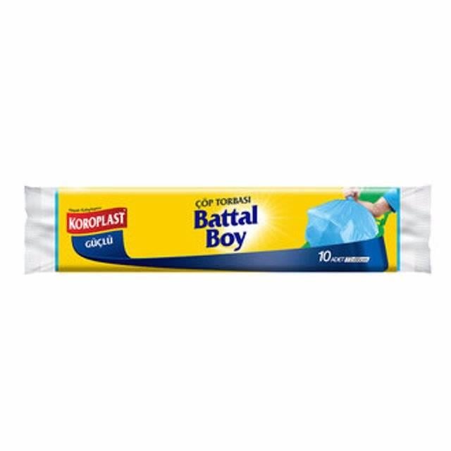 Koroplast Çöp Torbası  Battal 10 lu