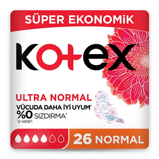 Kotex Ultra Quadro Normal 24 lu