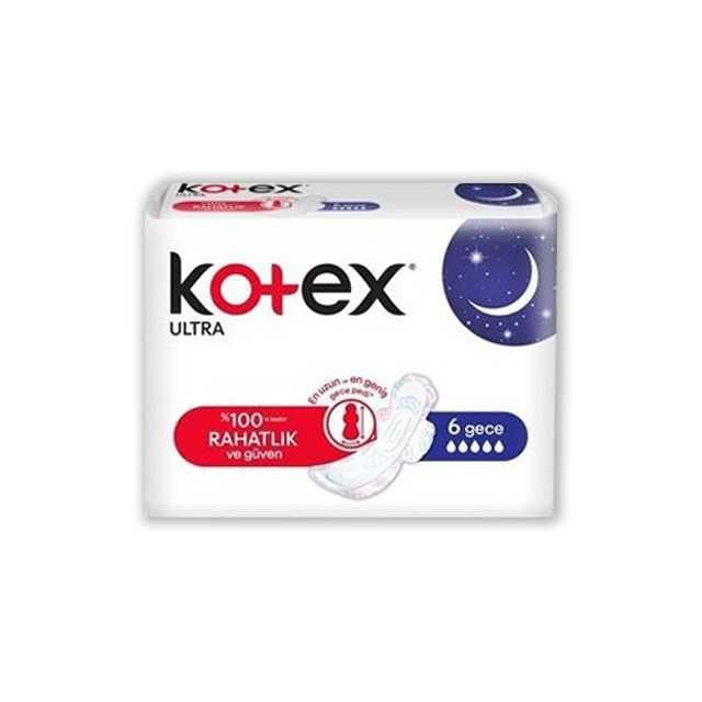 Kotex Ultra Sıngle Gece 6 lı