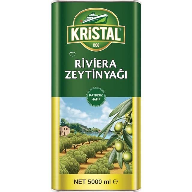Kristal Riviera Zeytinyağı Teneke 5lt