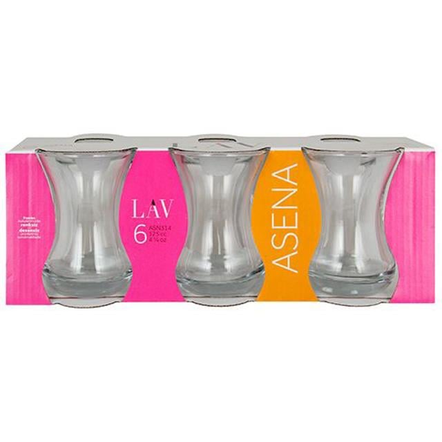 Lav Asena 6Lı 314 Çay Bardak