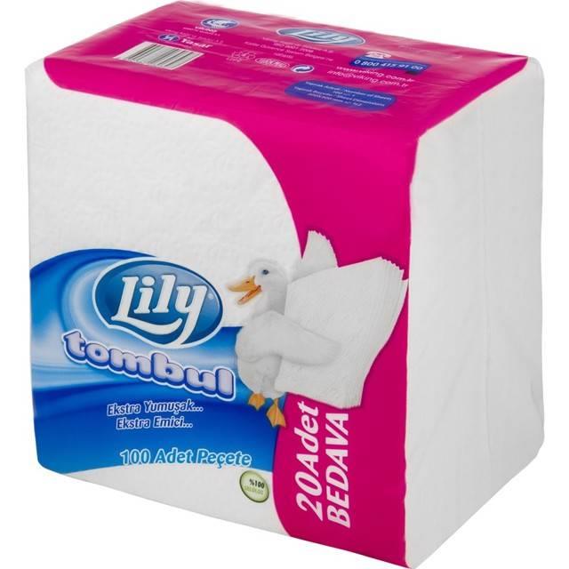 Lily Tombul Peçete 100 lü