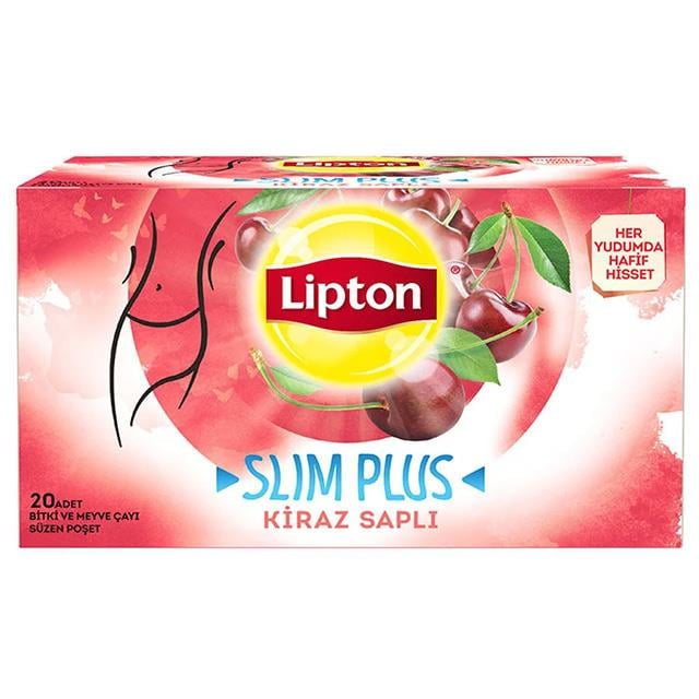 Lipton Form Plus Kiraz Saplı 20li