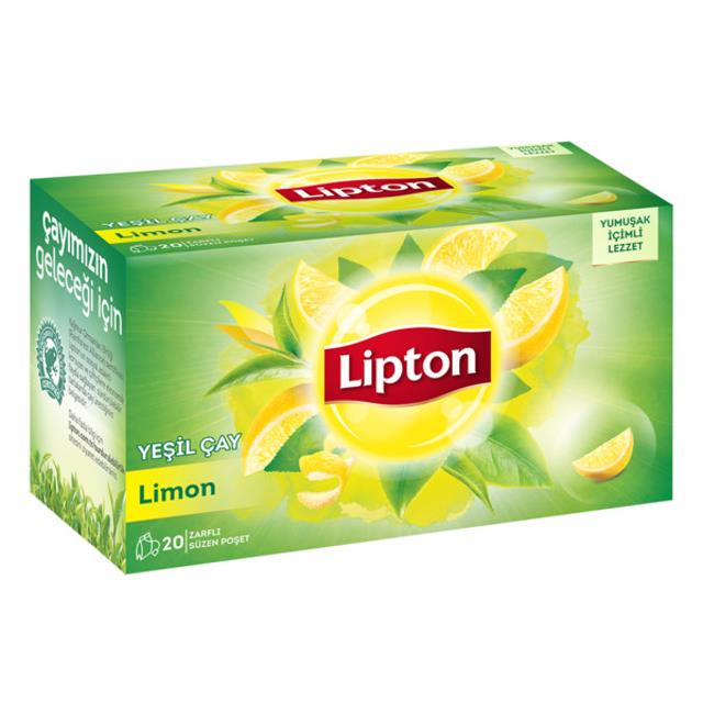 Lipton Yeşil Çay Limonlu  20li