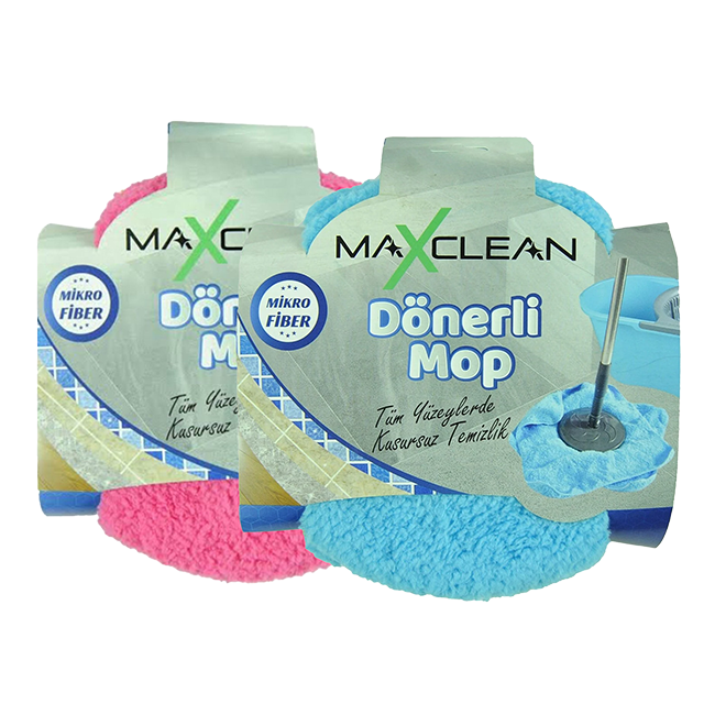 MAXCLEAN DONERLI MIKROFIBER MOP