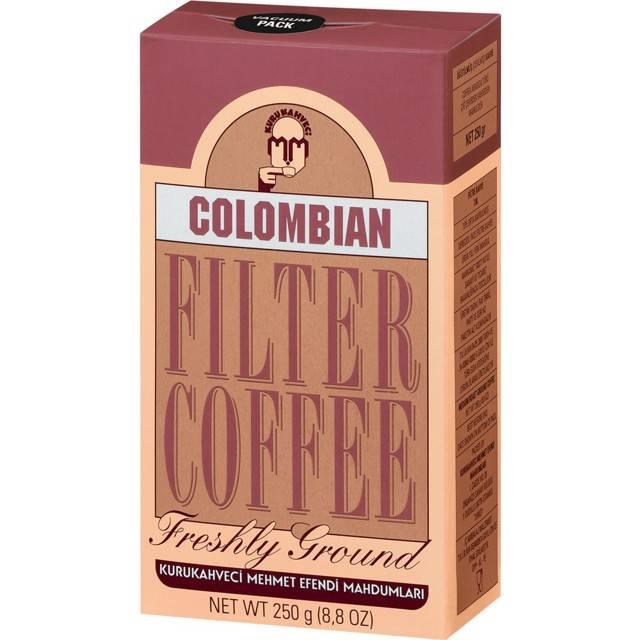Mehmet Efendi Colombian Filtre Kahve 250 Gr.