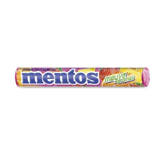 MENTOS MEYVE AROMALI 37,5 GR
