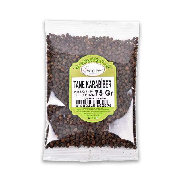 Mevsiminden Tane Karabiber 75gr