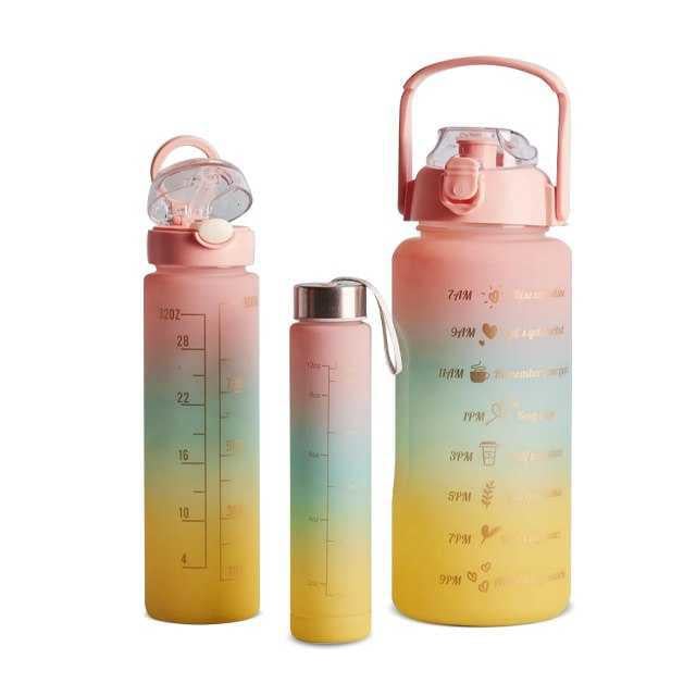 Misale 2lt+900ml+300ml 3lu Motıvasyon Matara