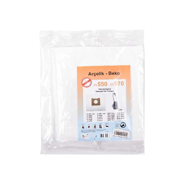 Mizay Arçelik 550-970 5 li Toz Torbası