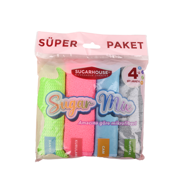 MOLBAYS SUGAR MIX TEMIZLIK BEZI 4lu
