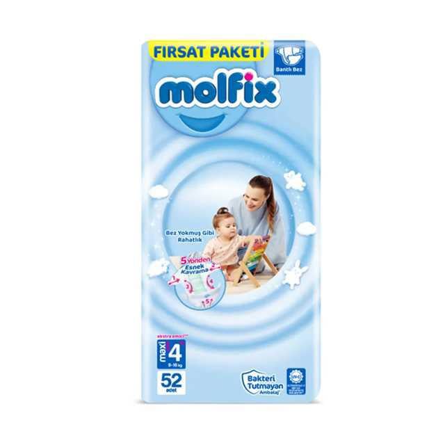 Molfix (4+) Fırsat Maxi  Plus( 52)