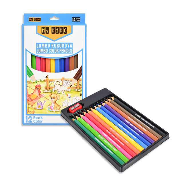 Mydido Myk03 12 li Kuru Boya Jumbo