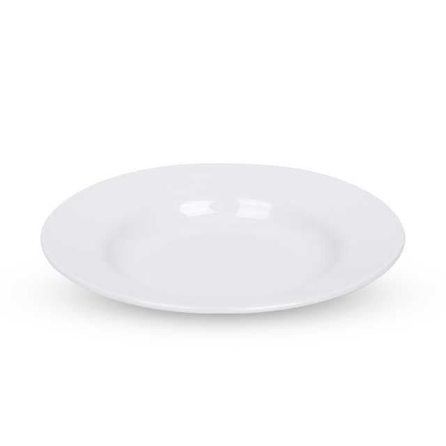 Nazen 20cm Çukur Tabak Beyaz