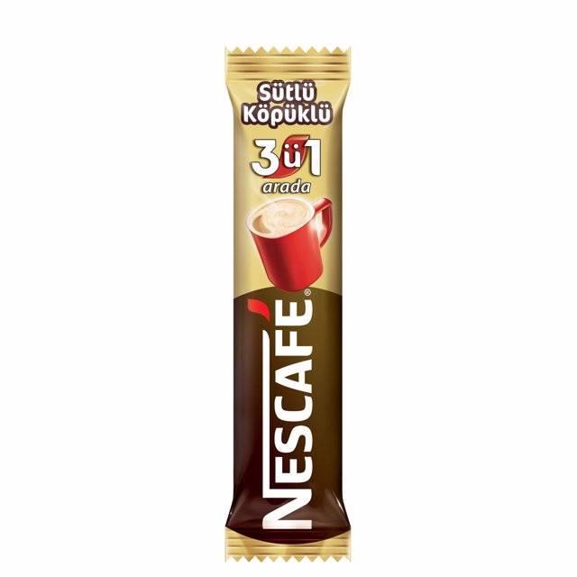 Nescafe 3 ü 1 Arada Sütlü Köpüklü 17,04gr