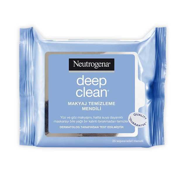 Neutrogena Deep Clean Makyaj Temizleme Mendil 25Li
