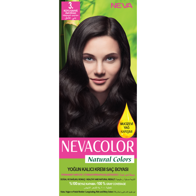Neva Natural Koyu Kahve 3