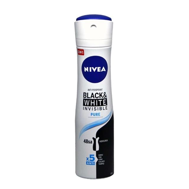 Nivea Deo Bayan İnvisible Black&White Pure 150Ml
