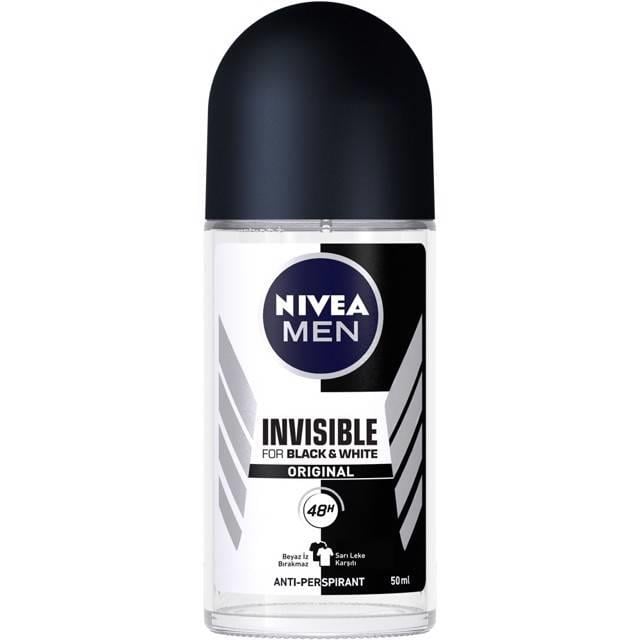 Nivea Roll On Bay Blac&White Power 50Ml