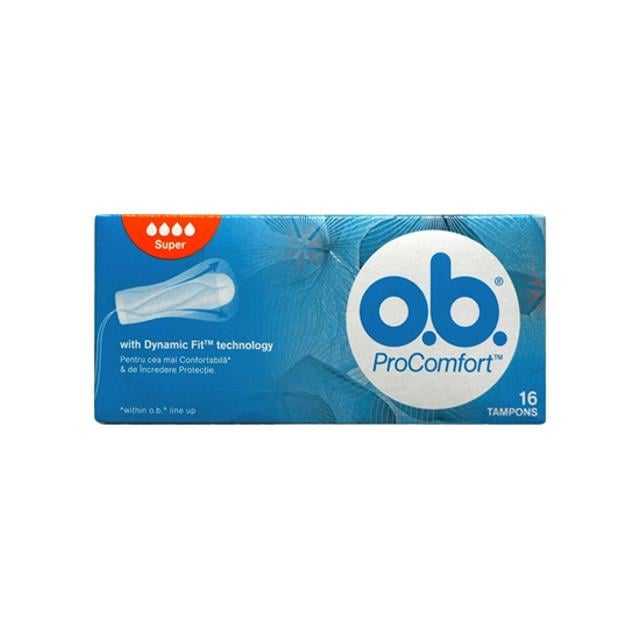 O.B Pro Comfort Süper Tampon (16)
