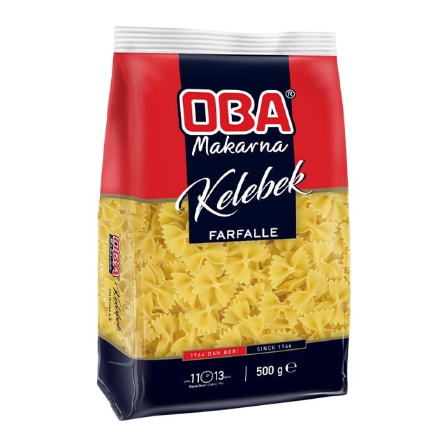 Oba Makarna Kelebek 500gr Adet