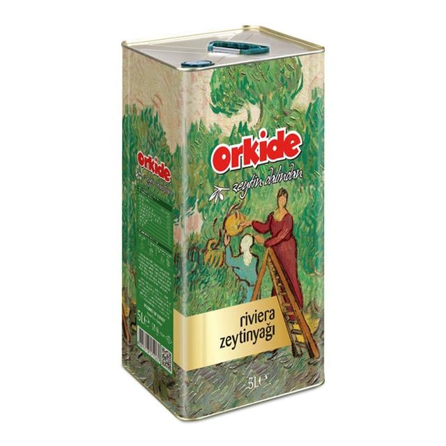 Orkide Riviera Zeytinyağı 5lt Teneke