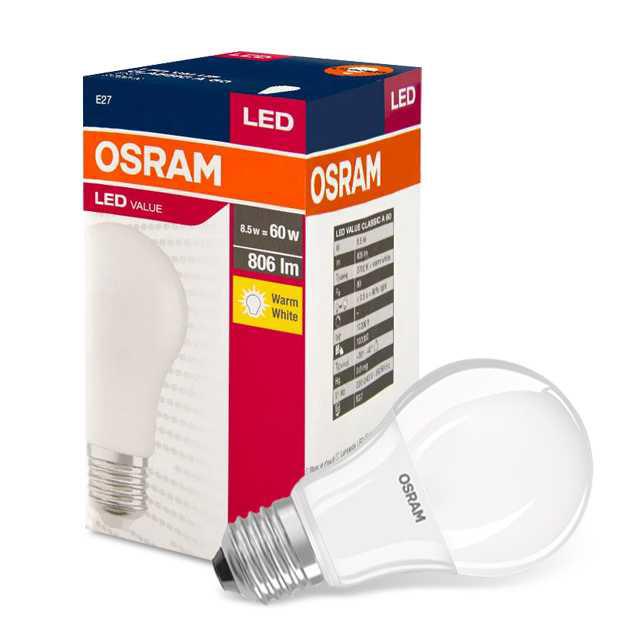 Osram E-27 8,5w Sarı Led Ampul
