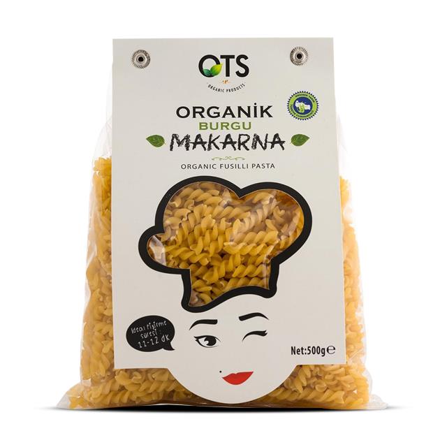 OTS ORGANIK BURGU MAKARNA 500gr