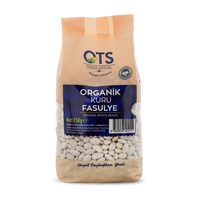 OTS ORGANIK KURU FASULYE 750gr