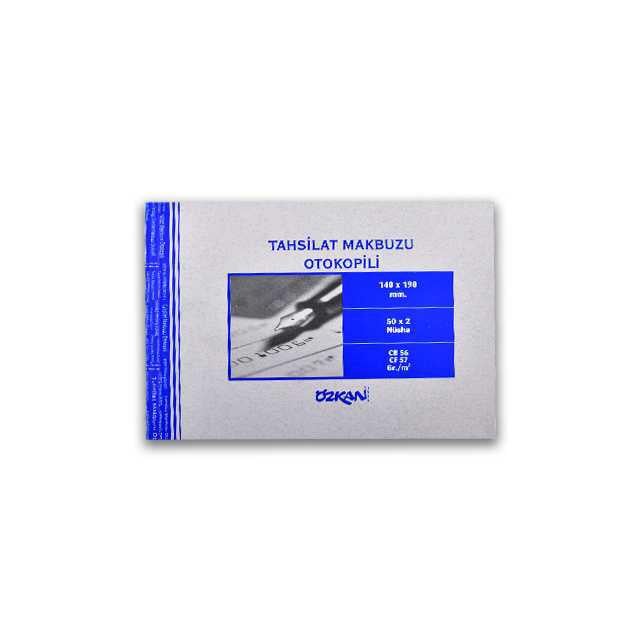 Özkan 0120 Tahsilat Makbuzu Otokopili