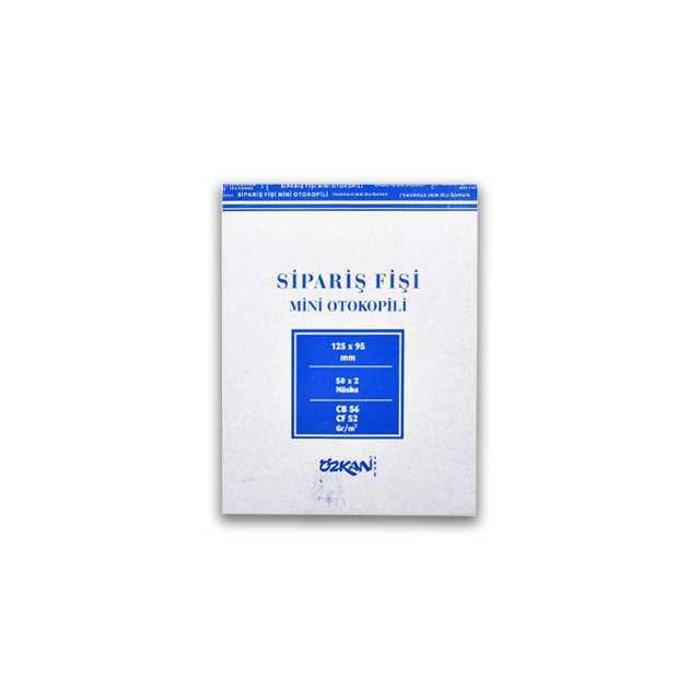 Özkan 1447 Mini Sipariş Fişi Otokopili 2X50