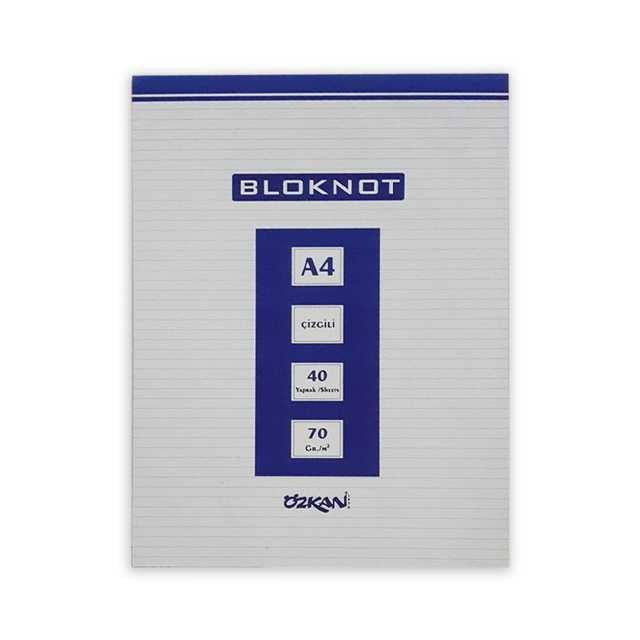 Özkan A4 40 Yaprak Masa Bloknot Çizgili